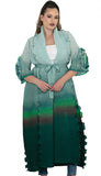 Luxe Moda 516 mint green duster jacket