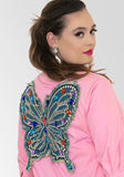 Luxe Moda 524 pink top