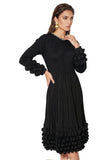 Luxe Moda 525 black dress