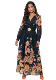 Luxe Moda 530 black maxi dress
