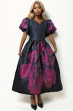 Black Petal Princess Dress