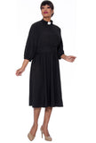 Regal Robe 9151 black clergy dress