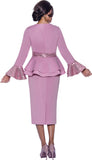 Stellar Looks 1881 sequin skirt suit