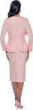 Stellar Looks 1981 pink crinkle dress