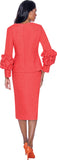 Stellar Looks 2012 coral skirt suit
