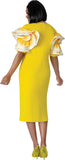Stellar Looks 600981 yellow dress