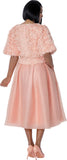 Stellar Looks 601022 pink skirt set