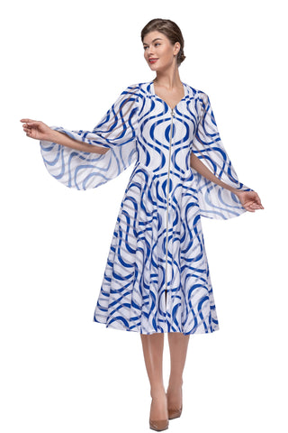 Serafina 6189 royal blue dress