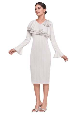 Serafina 6442 white dress