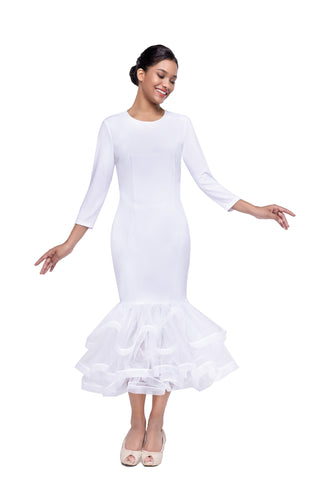 Serafina 6464 white dress