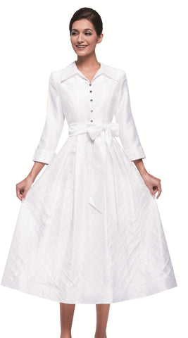 Serafina 6981 white maxi dress