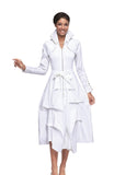 Serafina 6466 off white midi dress
