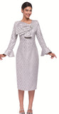Serafina 6983 silver dress