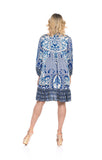 Serenity Blue Baby Doll Dress