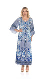 Serenity Print Maxi Dress