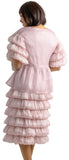 Sharz B London 8012 dusty pink skirt set