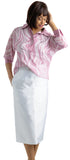 Sharz B London 8112 pink skirt suit