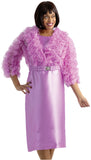Sharz B London 8132 lilac jacket dress