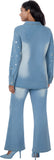 Sharz B London 8182 denim pant set