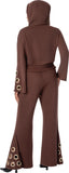 Sharz B London 8272 brown pant set