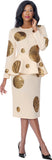 Stellar Looks 601121 champagne gold dress