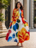 Sunburst Maxi Dress