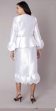 Tally Taylor 41039 white jacket dress