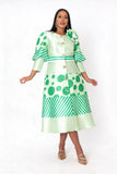 Tally Taylor 41086 green dress