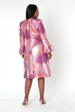 Tally Taylor 41088 pink jacket dress