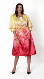 Tally Taylor 41090 yellow jacket dress