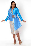 Tally Taylor 41095 blue jacket dress