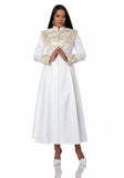 Tally Taylor 41093 womens white clergy robe