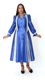 Tally Taylor 41098 royal blue women's clergy robe