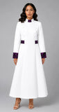 Tally Taylor 41142 white scuba clergy dress
