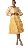 Tally Taylor 4529 yellow jacket dress