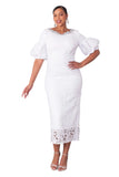 Tally Taylor 4888 white dress