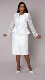 Tally Taylor 4995 white lace dress