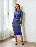 Tally Taylor 4998 royal blue dress