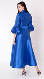 Chancele 9846 royal blue dress