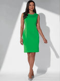 Green Sleeveless Dress