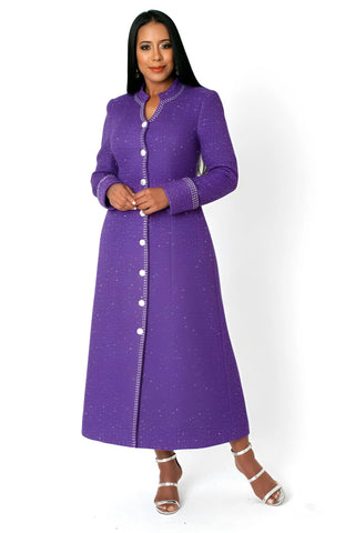 Tally Taylor 41032 purple women's clergy robe