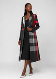 Tally Taylor 41033 plaid jacket dress