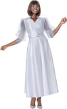 Terramina 7033 white dress