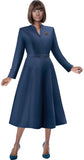 Terramina 7045 navy blue dress