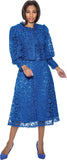 Terramina 7051 royal blue lace dress