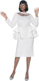 Terramina 7101 white dress