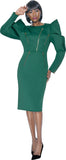 Terramina 7102 Green Dress