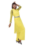 Terramina 7153 yellow pant suit