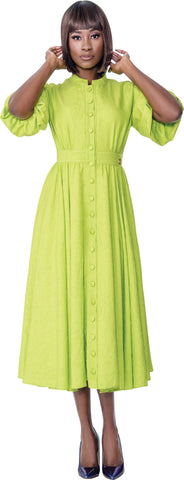 Terramina 7161 lime green dress