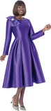 Terramina 7347 purple dress